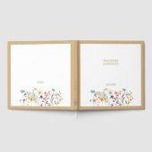 Pastel Fleur sauvage Mariage beige frontière (Complet)