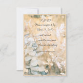 Pastel Fleur sauvage Meadow Wedding carte rsvp (Devant)