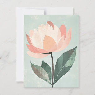 Pastel Flora in Stilte #088 Briefkaart
