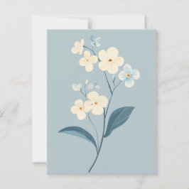 Pastel Flora in Stilte #093 Briefkaart