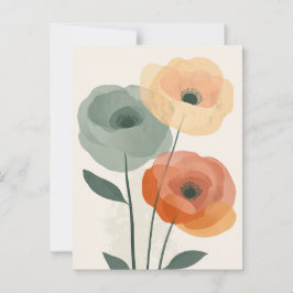 Pastel Flora in Stilte #096 Briefkaart