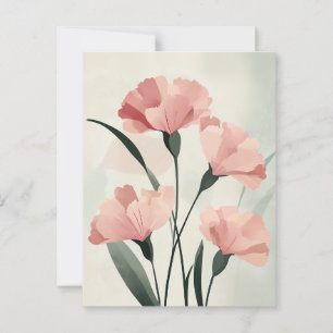 Pastel Flora in Stilte #103 Briefkaart
