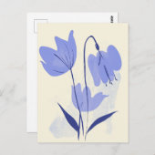 Pastel Flora in Stilte #110 Briefkaart (Voorkant / Achterkant)