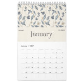 Pastel Floral 2025 Calendrier mural (Jan 2027)