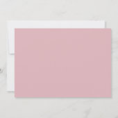 Pastel Floral Bouquet Bridal Douche Invitation (Dos)
