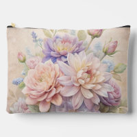 Pastel Floral Charm Pouch - Witch's Garden Dreams