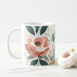 Pastel Floral Fiesta Koffiemok