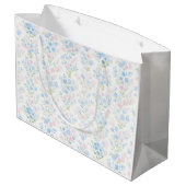 Pastel Floral Groot Cadeauzakje (Achterkant Gekanteld)