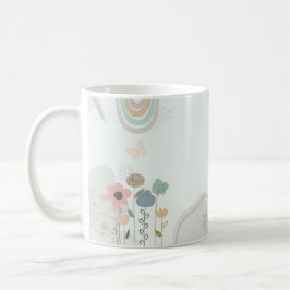 Pastel Floral Growth Mug Koffiemok