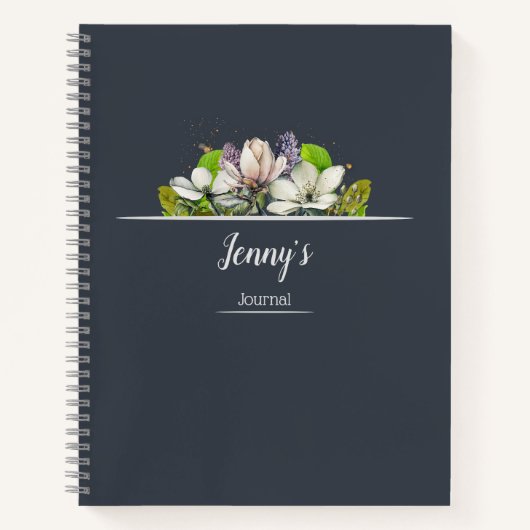 Pastel Floral Journal (Devant)