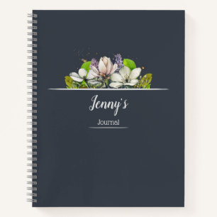 Pastel Floral Journal Notitieboek