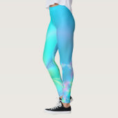 Pastel Floral Leggings fractés (Gauche)