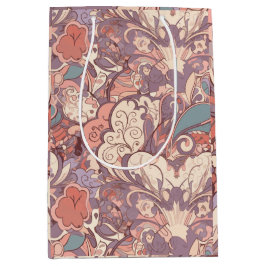 Pastel Floral Medium Cadeauzakje