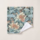 Pastel Floral Morris Serviette De Bain Inspiré (Gant de toilette)