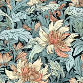 Pastel Floral Morris Serviette De Bain Inspiré