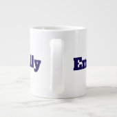 Pastel Floral Mug | Personnalisé avec votre nom (Dos)