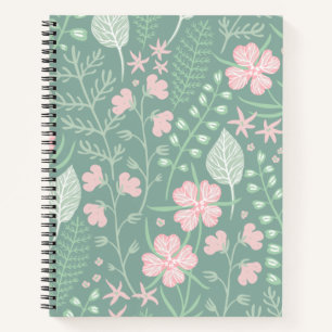 Pastel Floral Notitieboek