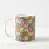 Pastel Floral Patchwork Picnic Pattern (13) Koffiemok (Links)