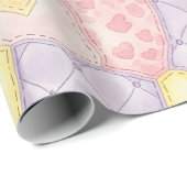 Pastel Floral Patchwork Picnic Pattern (4) Cadeaupapier (Rol Hoek)