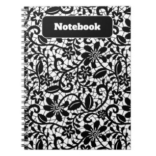 Pastel Floral Pattern Esthetisch Notitieboek