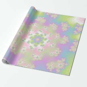 Pastel Floral Sprinkles Cadeaupapier