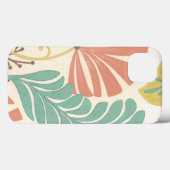 Pastel Floral-wijnstokken en bladeren op de achter Case-Mate iPhone Case (Achterkant (horizontaal))