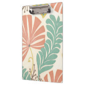 Pastel Floral-wijnstokken en bladeren op de achter Klembord (Links)