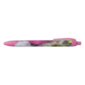Pastel Floral Zwarte Inkt Pen (Bovenkant)