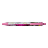 Pastel Floral Zwarte Inkt Pen (Achterkant)