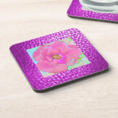 Pastel Flower - Design 2 Dessous de verre (Côté gauche)