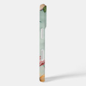 Pastel Flower Elegance: Sage Green Bloemen Huwelij Case-Mate iPhone Case (Achterkant / Rechts)