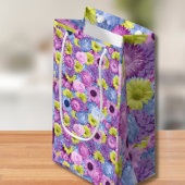 Pastel Flowers Gift Bag Klein Cadeauzakje