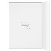 Pastel Flowers Gold Frame Félicitations Nouveau bé (Intérieur (Gauche))