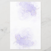 Pastel Flowers wenst het verjaardagsmeisje (Achterkant)