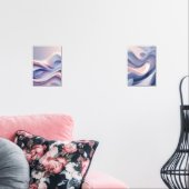 Pastel Flowing Layers – Abstracte kunst voor Calm Muurkunst Sets (Woonkamer)