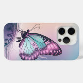 Pastel Fractal Butterfly Art Case-Mate iPhone Case (Achterkant (horizontaal))