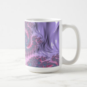 Pastel Fractal Koffiemok