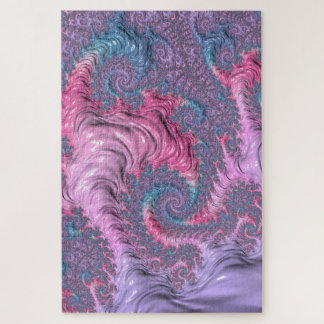 Pastel Fractal Legpuzzel