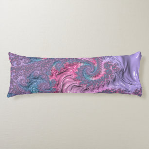 Pastel Fractal Lichaamskussen