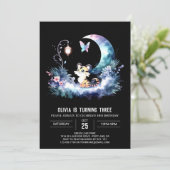 Pastel Fun Tiger Verjaardag Kaart (Staand voorkant)