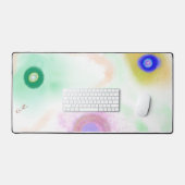 Pastel Galaxies Impressionist Art Desk Mat (Clavier et souris)