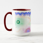 Pastel Galaxies Impressionist Art Mug (Gauche)