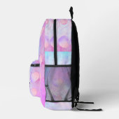 Pastel Galaxy Heart Dance Rugzak – Aangepaste naam (Rechts)