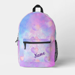 Pastel Galaxy Heart Dance Rugzak – Aangepaste naam