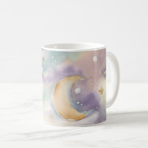 Pastel Galaxy Hemelthee Kopje Koffiemok