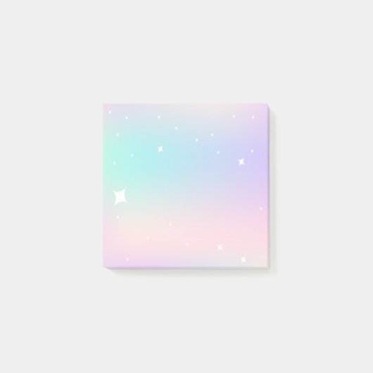 Pastel Galaxy Notitieblok Post-it® Notes (Voorkant)