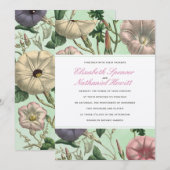 Pastel Garden Weddenschap Kaart (Voorkant / Achterkant)