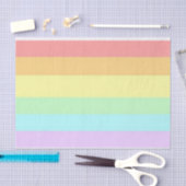 Pastel Gay LGBT Pride Month Flag Tissuepapier (Craft)