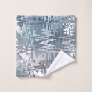Pastel Gedempte Kleur Abstract Patroon Bad Handdoek