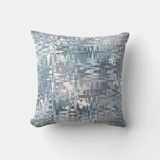 Pastel Gedempte Kleur Abstract Patroon Kussen